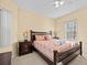 Bedroom with a queen-size bed, nightstands and window at 220 Brunello Dr, Davenport, FL 33897