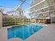 Inviting screened pool perfect for relaxation at 220 Brunello Dr, Davenport, FL 33897