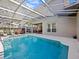 Relaxing screened pool with patio furniture at 220 Brunello Dr, Davenport, FL 33897