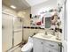 Bathroom with shower, toilet and vanity at 2219 Pilaklakaha Ave, Auburndale, FL 33823