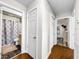 Hallway with bathroom and bedrooms access at 2219 Pilaklakaha Ave, Auburndale, FL 33823