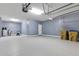Spacious garage with overhead storage at 3074 White Horse Ct, Kissimmee, FL 34746