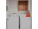 Convenient laundry room with washer and dryer hookups at 7509 Mourning Dove Cir # 304, Reunion, FL 34747