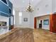Bright and spacious community room with hardwood floors at 8848 Villa View # 106, Orlando, FL 32821