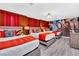 Triple bedroom with Harry Potter theme and red accents at 9194 Sommerset Hills Dr, Davenport, FL 33896