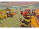 Fun game room with arcade games for all ages at 9194 Sommerset Hills Dr, Davenport, FL 33896