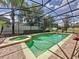 Relax by the large screened pool and spa at 993 Suffolk Pl, Davenport, FL 33896