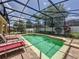 Enjoy this screened pool and spa. Perfect for relaxation! at 993 Suffolk Pl, Davenport, FL 33896
