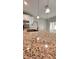 Kitchen island with granite countertop and stainless steel sink at 115 W Murphy St, Davenport, FL 33837
