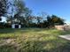 Large backyard with shed and wooden fence at 139 Arroyo Pkwy, Ormond Beach, FL 32174