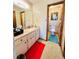 Clean bathroom with updated vanity and toilet at 156 Lakewood Village Cir # 156, Daytona Beach, FL 32119