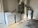 Utility area with washing machine, dryer, and water heater at 1823 Natchez Trace Blvd, Orlando, FL 32818