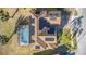 Home with solar panels and a private pool, offering energy efficiency at 2136 Laurel Blossom Cir, Ocoee, FL 34761