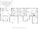 Detailed floor plan of a two-story home, including a garage and open-to-below area at 2136 Laurel Blossom Cir, Ocoee, FL 34761