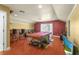 Game room with pool table, wet bar, and entertainment center at 2136 Laurel Blossom Cir, Ocoee, FL 34761