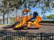 Fun playground for with slides and climbing structures at 2200 San Christabolo Dr # 106, Kissimmee, FL 34741