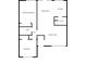 Two-bedroom, one-bath home with living room, kitchen, and dining area at 2223 Silver Pines Pl # 501, Orlando, FL 32808