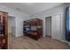 Bedroom with bunk beds and closet space at 2612 Yountville Ave, Kissimmee, FL 34741