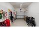 Attached garage with space for storage and bikes at 7137 Harmony Square Dr # 31A, Harmony, FL 34773