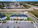 Aerial view of townhome community and parking at 8178 Coconut Pl, Kissimmee, FL 34747