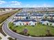 Aerial view of townhomes with convenient location at 8178 Coconut Pl, Kissimmee, FL 34747