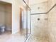 Bathroom with shower, toilet, and additional storage space at 880 Spinnaker Way, Kissimmee, FL 34746