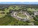 Aerial view of neighborhood near golf course at 102 Circle Hill Rd, Sanford, FL 32773