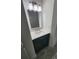 Updated bathroom with modern vanity and a frameless mirror at 10232 Turkey Lake Rd # 181, Orlando, FL 32819
