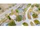Aerial view of the house and surrounding area at 103 Vega Ct, Davenport, FL 33896