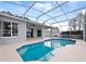 Stunning pool and patio with screened enclosure at 103 Vega Ct, Davenport, FL 33896