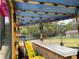 Interior view of the pool bar with tiki decor at 1085 Old Hickory Tree Rd, St Cloud, FL 34771
