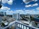 Balcony view overlooking the cityscape at 155 S Court Ave # 1603, Orlando, FL 32801