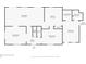 Floor plan showcasing a downstairs with living room, kitchen, and bedrooms at 1960 Murray Rd, Fort Meade, FL 33841