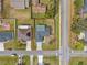 Aerial view showing home's lot and location at 202 Cobalt Dr, Kissimmee, FL 34758