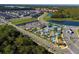 Aerial view of community, showing amenities and location at 2461 Reading Trl, Kissimmee, FL 34746