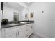 Bathroom with double vanity and modern decor at 2461 Reading Trl, Kissimmee, FL 34746