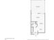 Detailed first floor layout showcasing the kitchen, living and dining rooms, bathroom, and screened patio at 2717 Coupe St, Kissimmee, FL 34746