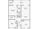 Detailed floor plan showcasing a spacious layout with multiple bedrooms, bathrooms, and Florida room at 2717 Shelby Ruth Pl, St Cloud, FL 34769