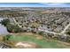 Aerial view of home nestled in community at 296 Del Sol Ave, Davenport, FL 33837