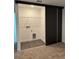 Laundry area with sliding door and vinyl flooring at 3237 Energy Drive, Kissimmee, FL 34747