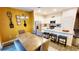 Open concept dining room adjacent to the kitchen at 421 Disa Dr, Davenport, FL 33837