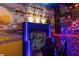 Mario Kart themed game room with racing seats at 4370 Rhyme St, Kissimmee, FL 34746