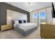 Spacious main bedroom with a large bed and stylish decor at 4370 Rhyme St, Kissimmee, FL 34746