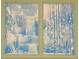 Double-framed artwork depicting winter waterfall scenes at 4741 Clock Tower Dr # 306, Kissimmee, FL 34746