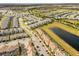 Large community view showcasing numerous townhomes and green spaces at 8985 Stinger Dr, Davenport, FL 33896