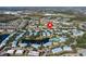 Aerial view showing the home's position within a larger community at 2015 Grand Oak Dr, Kissimmee, FL 34744