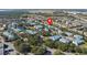 Aerial view showcasing home's location near community amenities at 2015 Grand Oak Dr, Kissimmee, FL 34744