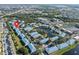 Aerial view of home, highlighting its location within a residential community at 2015 Grand Oak Dr, Kissimmee, FL 34744