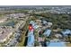 Aerial view showing home's location within a residential community at 2015 Grand Oak Dr, Kissimmee, FL 34744
