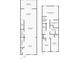 Two-story home floor plan, featuring bedrooms, bathrooms, kitchen, and living areas at 2015 Grand Oak Dr, Kissimmee, FL 34744